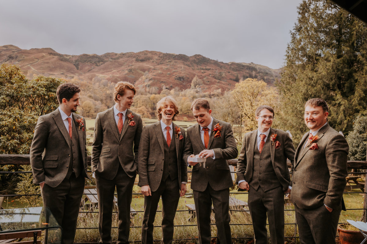 The Lancrigg wedding for Jenny and James. Photographed by Clare Geldered.