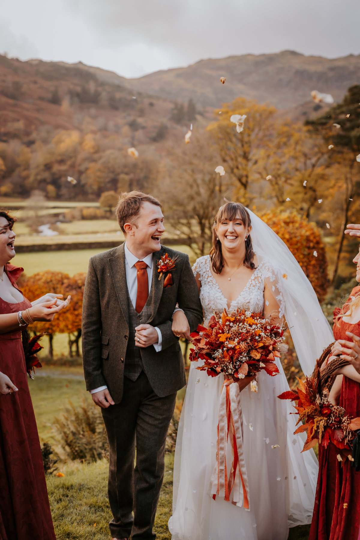 The Lancrigg wedding for Jenny and James. Photographed by Clare Geldered.